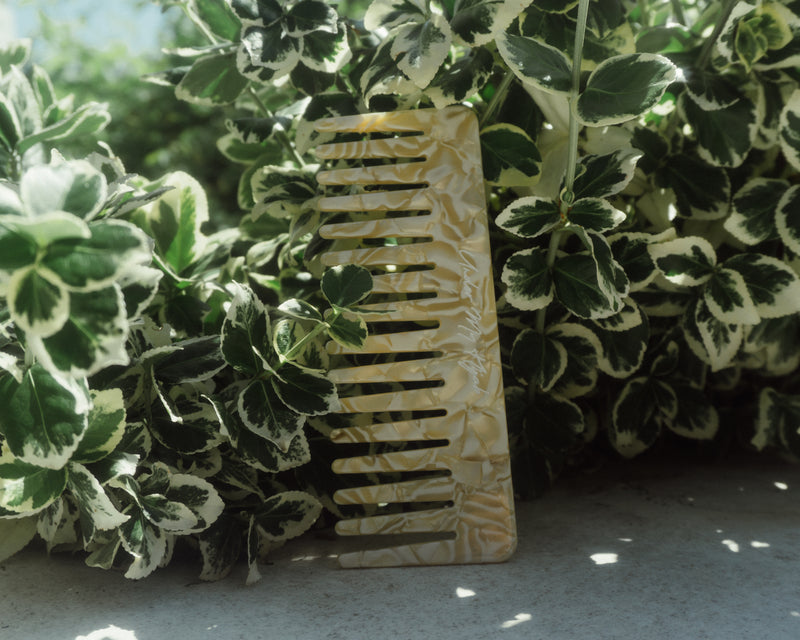 Upcycled Acetate Hair Comb