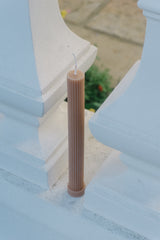 Single Decorative Soy Wax Pillar Tall Candle