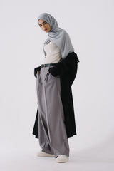 Single Ribbed Satin Hijab