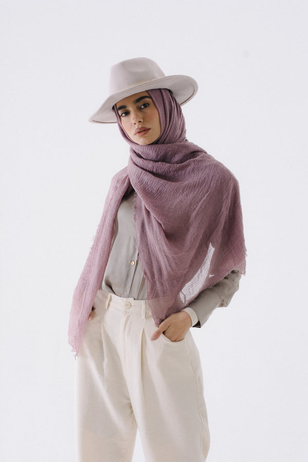 Textured Soft Cotton Hijab